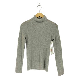 【中古】ラウンジドレス Loungedress CASHMERE 100% カシミヤ タートルネックリブニットセーター レディース FREE