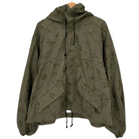 【中古】ユーズドフルギ USED古着 {{ANCELLM}}CAMO HOODIE JACKET メンズ JPN：1