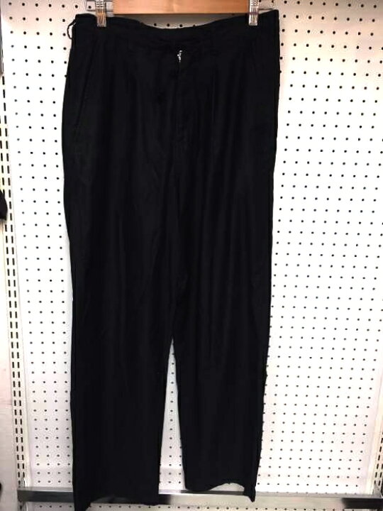 楽天市場 Supernova スーパーノヴァ ワイドパンツ メンズ 黒系 1タックワイドパンツ 中古 ブランド古着バズストアbazzstore 2112 Bazzstore ブランド古着バズストア