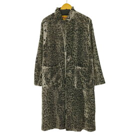 【中古】ヒステリックグラマー HYSTERIC GLAMOUR 23AW LEOPARD SUPER HYS柄オパール ショップコート ユニセックス レディース FREE