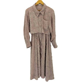 【中古】リエンダ rienda 24SS クロップドSH SETベアOP レディース JPN：S