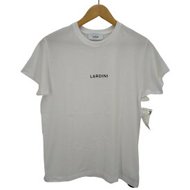 【中古】ラルディー二 LARDINI フロントロゴ クルーネックTシャツ メンズ JPN：XS