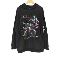 楽天市場】ankorock病みかわいいバラバラパーカー -スーパービッグ-の通販