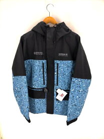 【中古】アディダスオリジナルス adidas Originals ADVENTURE ウィンター 総柄プリント GORE-TEXジャケット メンズ JPN：XS