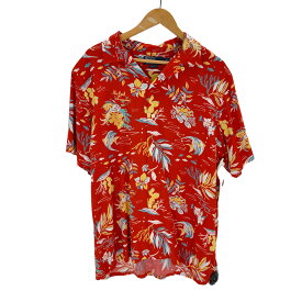 【中古】ポロバイラルフローレン Polo by RALPH LAUREN Classic Fit Tropical Floral Camp Shirt メンズ JPN：L