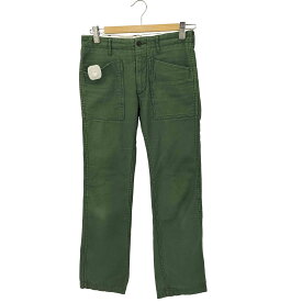 【中古】エフダブリューケーエンジニアードガーメンツ FWK engineered garments USA製 コットンスキニーパンツ レディース 0