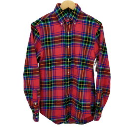 【中古】ラルフローレン RALPH LAUREN custom fit チェックシャツ レディース JPN：XS