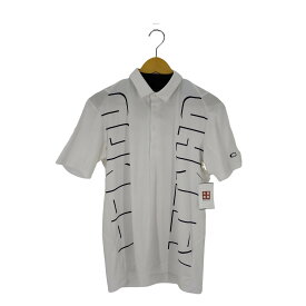 【中古】オークリー OAKLEY ゴルフシャツ Bark Overlap Shirt メンズ JPN：L