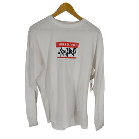 【中古】エックスガール X-girl HELLO IM L/S TEE レディース JPN：L