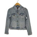 【中古】リーバイス Levis ORIGINAL TRUCKER JACKET USED加工 レディース JPN：S