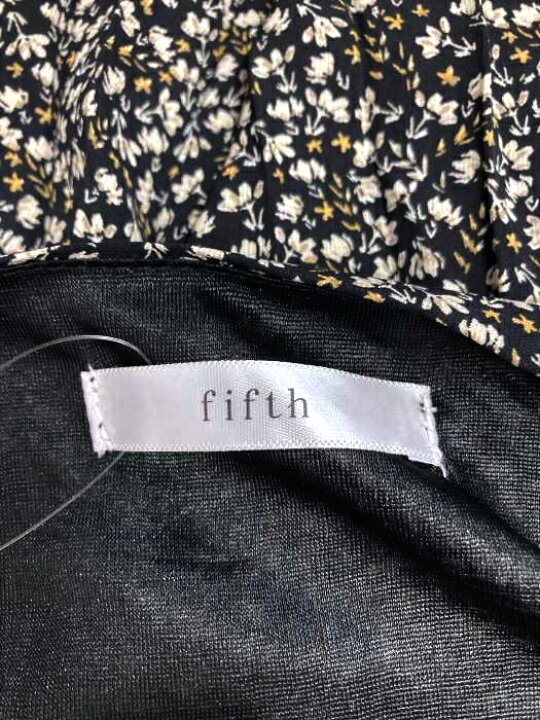 楽天市場 Fifth フィフス ワンピース レディース 黒系 黄系 Jpn M 日本サイズ M 相当 フロントギャザーデザイン花柄ワンピース 中古 ブランド古着バズストアbazzstore Bazzstore ブランド古着バズストア