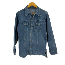 【中古】ラングラー Wrangler 70~80s デニムシャツ メンズ 表記無