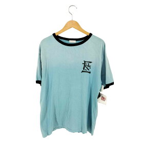 【中古】フラグスタフ F-LAGSTUF-F RINGER TEE KANJI LOGO リンガー Tシャツ カンジ ロゴ メンズ JPN：M