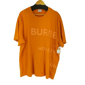 【中古】バーバリーロンドンイングランド BURBERRY LONDON ENGLAND 21SS ラバープリントデザイン S/S Tシャツ Riccardo Tisci メンズ import：XL