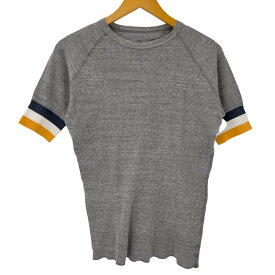 【中古】ユニフォームエクスペリメント uniform experiment サーマル 袖切替 半袖 Tシャツ メンズ JPN：2