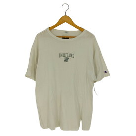 【中古】アンディフィーテッド UNDEFEATED ロゴプリント クルーネックTシャツ メンズ import：XL