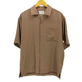 【中古】ステュディオス STUDIOUS フィブリルサテンオープンカラーシャツ メンズ JPN：3