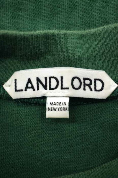 楽天市場 Landlord ランドロード クルーネックtシャツ メンズ 緑系 Jpn S 日本サイズ S 相当 モックネック ロンtee 中古 ブランド古着バズストアbazzstore Bazzstore ブランド古着バズストア