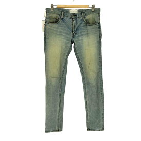 【中古】ダイエットブッチャースリムスキン DIET BUTCHER SLIM SKIN ダメージ加工 スリム デニム パンツ メンズ 表記無