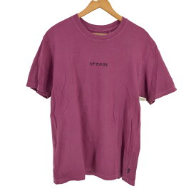 【中古】アフェンズ AFENDS ロゴ刺繍 S/S TEE メンズ JPN：M