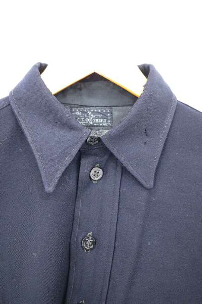 楽天市場 Used古着 ユーズドフルギ シャツ メンズ 青系 40s The Lib Erty C P Oシャツ 片ポケ アンカーボタン 中古 ブランド古着バズストアbazzstore 0606 Bazzstore ブランド古着バズストア