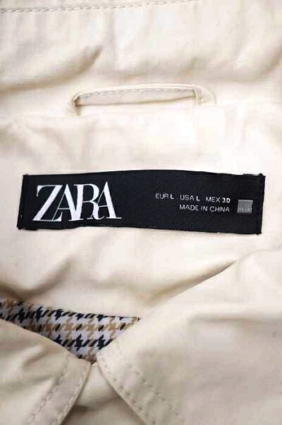 楽天市場 Zara ザラ トレンチコート メンズ 茶系 Import L 日本サイズ L Xl 相当 オーバーサイズトレンチコート 中古 ブランド古着バズストアbazzstore Bazzstore ブランド古着バズストア