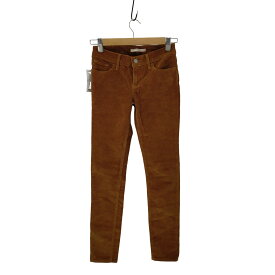 【中古】リーバイス Levis 711 skinny コーデュロイパンツ レディース W24L30