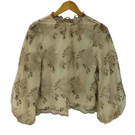 【中古】ラウンジドレス Loungedress ストライプBIGシャツ レディース FREE