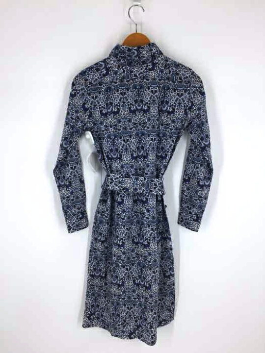 楽天市場 Brooks Brothers ブルックスブラザーズ シャツワンピース レディース 青系 白系 Jpn 0 日本サイズ Xs S 相当 花柄ロングシャツワンピース 中古 ブランド古着バズストアbazzstore 1401 Bazzstore ブランド古着バズストア