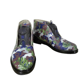 【中古】ミハラヤスヒロ MIHARA YASUHIRO DISC BLAZE カモ柄チャッカブーツ メンズ 27