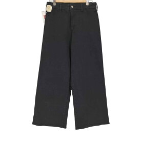 【中古】ユーズドフルギ USED古着 {{UNIVERSAL THREAD}} SAILOR WIDE LEG ワイドデニムパンツ メンズ 10