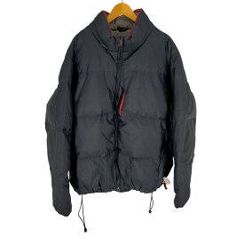 【中古】ギャップ Gap 00s 03年 ドローストリング 裏地フリース ダウンジャケット メンズ import：XXL