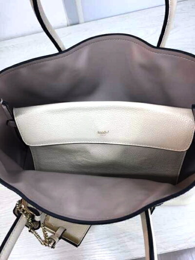 楽天市場 Snidel スナイデル ショルダーバッグ レディース 白系 アトリエシリーズ レザートートバッグ 中古 ブランド古着バズストアbazzstore 0411 Bazzstore ブランド古着バズストア