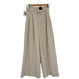 【中古】メゾンスペシャル MAISON SPECIAL Multi Fabric High Waist Pants レディース JPN：36