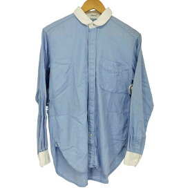 【中古】エンジニアードガーメンツ Engineered Garments 丸襟 レジメンタルシャツ メンズ JPN：XS