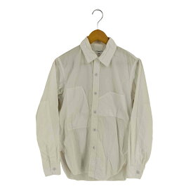 【中古】エンジニアードガーメンツ Engineered Garments USA製 変形ポケット レギュラーカラー 長袖 シャツ メンズ import：XS