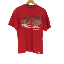 【中古】ティンバーランド Timberland 90S USA製 フロント グラフィック プリント S/S クルーネック Tシャツ メンズ import：XS