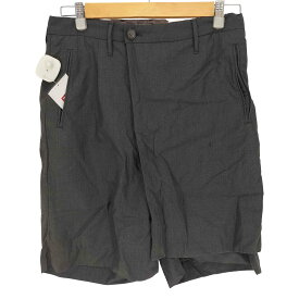 【中古】ミハラヤスヒロ MIHARA YASUHIRO ジップフライ 4ポケット ウール ラップパンツ ショートパンツ メンズ JPN：46