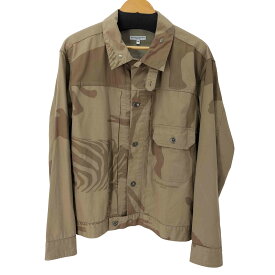 【中古】エンジニアードガーメンツ Engineered Garments 22SS ANIMAL PRINT TRUCKER JACKET メンズ JPN：M