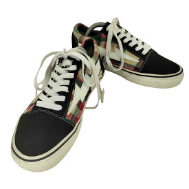 【中古】リベンジストーム REVENGE STORM LIGHTNING ライトニング チェック柄デザイン ローカットスニーカー レディース 6