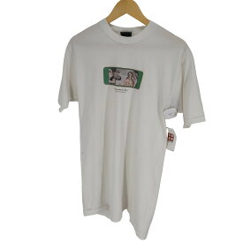 【中古】ユーズドフルギ USED古着 絵画プリント半袖Tシャツ メンズ JPN：M