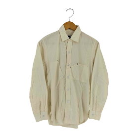 【中古】エンジニアードガーメンツ Engineered Garments USA製 変形ポケット レギュラーカラー 長袖 シャツ メンズ 表記無