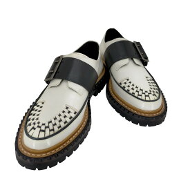 【中古】バーバリーロンドン BURBERRY LONDON LEATHER LOAFERS SLIP ON レディース EUR：37 37C