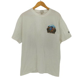 【中古】ハードロックカフェ Hard Rock Cafe SAN ANTONIO 両面プリント S/S Tシャツ メンズ import：L