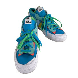 【中古】ナイキ NIKE BLAZER LOW Neptune Blue メンズ JPN：30