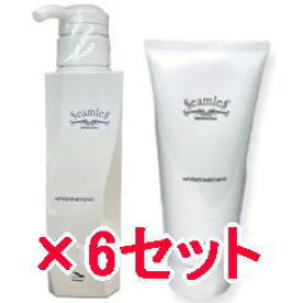 ☆【送料無料】 ベルローネ　ブリアンテ　シームレス　ホワイトシャンプー 300mL ＆ トリートメント 200g 　6セット