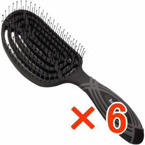 ���y���������z Nuway �u���V DoubleC Pro �j���[�E�F�C 4Hair C Brush �t�H�[�w�A �V�[�u���b�V���@�u���b�N�y6�z