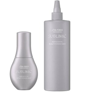 ☆【送料無料】 資生堂 シセイドウ / サブリミック / アデノバイタル スカルプ パワーショット 120ml & 480ml セット / 抜け毛 薄毛 スカルプ