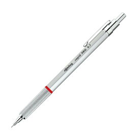 ＜全商品ポイント10倍！ 5月23日20:00～5月27日1:59＞ロットリング rOtring ／ラピッドプロ Rapid Pro メカニカル ペンシル シャープペンシル 0.7mm / クローム シルバー / 1904256(914530)／35011