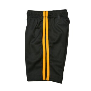 吸汗速乾 2本ラインハーフパンツ ジャージ 半ズボン パンツ キッズ ジュニア 男の子 女の子 100 110 120 130 140 150 160 黒/白/赤/黄 100-160cm 541200 【TA】